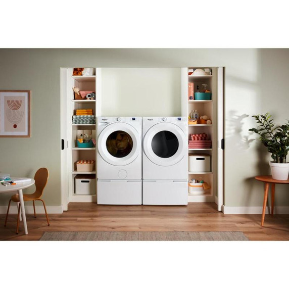 Whirlpool® 5.8 cu. ft. I.E.C. Smart Front Load ENERGY STAR® Certified Washer with FreshFlow™ Vent System and Intelligent Wash WFW6720RR