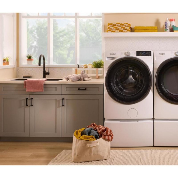 Whirlpool® 5.2 cu. ft. I.E.C. Smart Front Load ENERGY STAR® Certified Washer with FreshFlow™ Vent System WFW5720RW