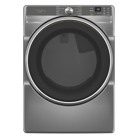 Whirlpool® 7.4 cu. ft. Smart Front Load ENERGY STAR® Electric Dryer with Steam Capabilities YWED6720RR