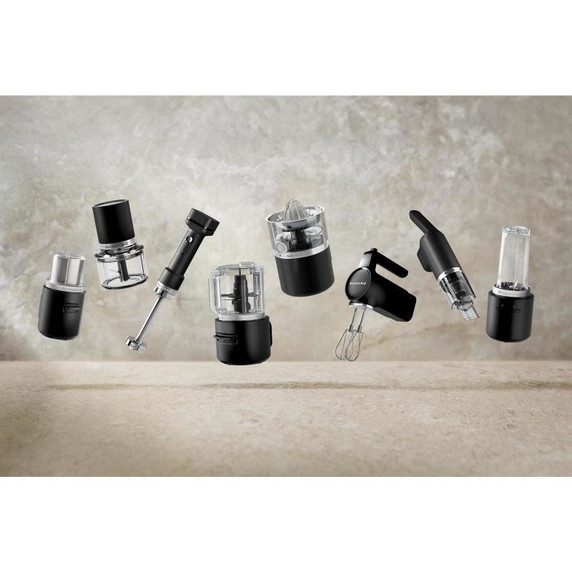 KitchenAid Go™ Cordless Hand Blender with Accessories - battery included KHBRV75BM KitchenAid Go™ Cordless Hand Blender with Accessories - battery included KHBRV75BM