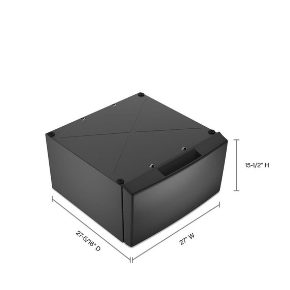 Whirlpool® 15.5" Pedestal for Front Load Washer and Dryer with Storage WFP2715RU