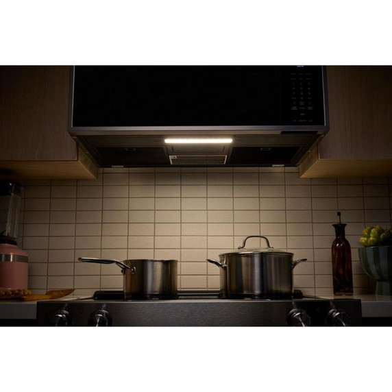 Kitchenaid® Smart Low Profile Microwave Hood Combination with Dual Fan Ventilation YKMML550RPS
