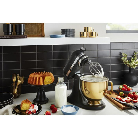 Kitchenaid® Artisan® Series 5 Quart Tilt-Head Stand Mixer KSM150PSBM
