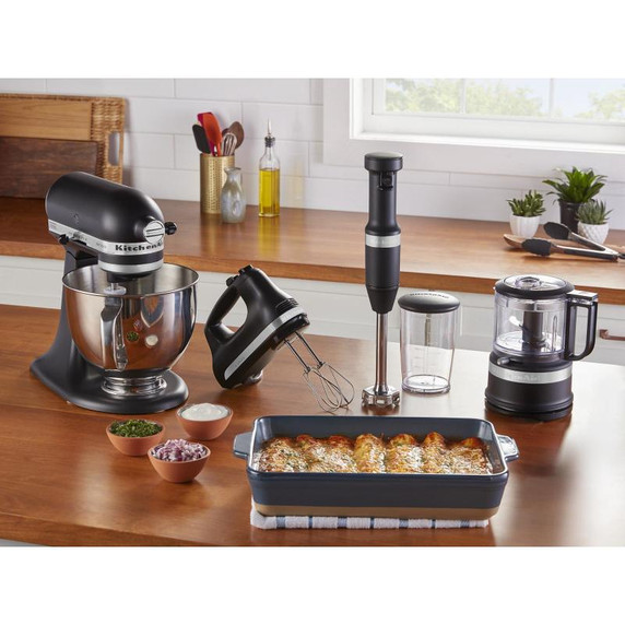 Kitchenaid® Artisan® Series 5 Quart Tilt-Head Stand Mixer KSM150PSBM