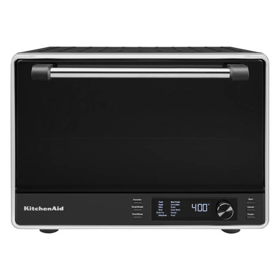 Kitchenaid® Dual Convection Countertop Oven with Air Fry and Temperature Probe KCO224BM