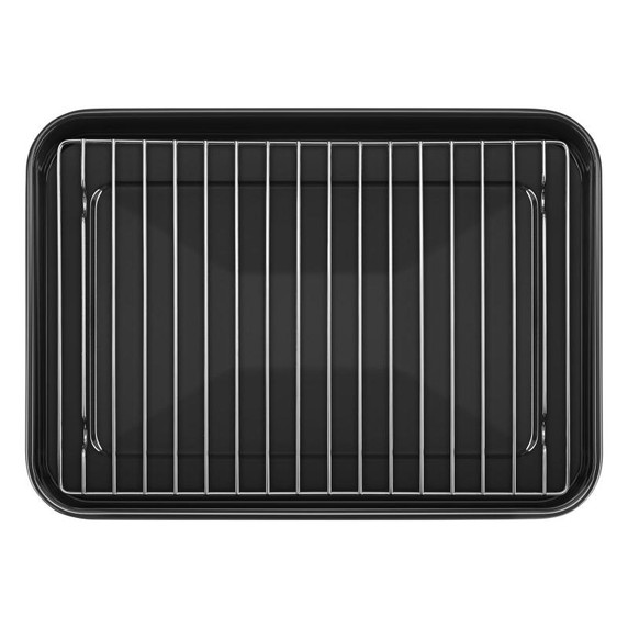 Kitchenaid® Dual Convection Countertop Oven with Air Fry and Temperature Probe KCO224BM
