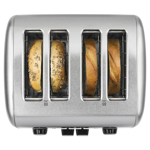 Kitchenaid® 4-Slice Toaster with Manual High-Lift Lever KMT4115SX