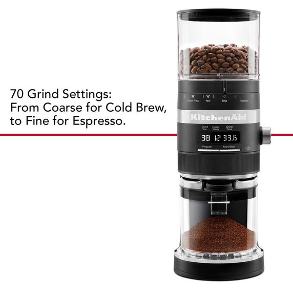 Kitchenaid® Burr Coffee Grinder KCG8433BM Kitchenaid® Burr Coffee Grinder KCG8433BM