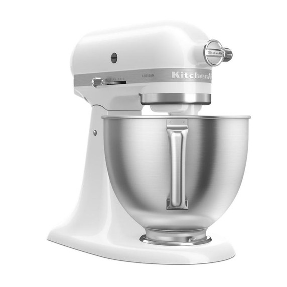 KitchenAid 5 Quart Tilt-Head Stand Mixer With Brushed Stainless Steel Bowl KSM192XDWH