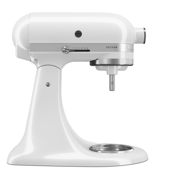 KitchenAid 5 Quart Tilt-Head Stand Mixer With Brushed Stainless Steel Bowl KSM192XDWH KitchenAid 5 Quart Tilt-Head Stand Mixer With Brushed Stainless Steel Bowl KSM192XDWH