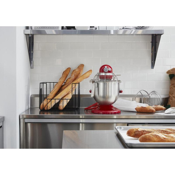 Kitchenaid® NSF Certified® Commercial Series 8-Qt Bowl Lift Stand Mixer with Stainless Steel Bowl Guard KSMC895ER