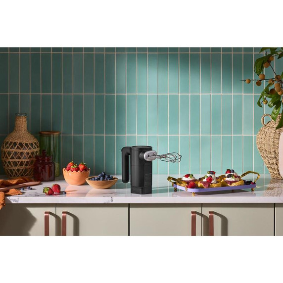 KitchenAid Go™ Cordless Hand Mixer - battery included KHMR762BM
