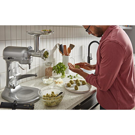 Kitchenaid® Metal Food Grinder Attachment KSMMGA