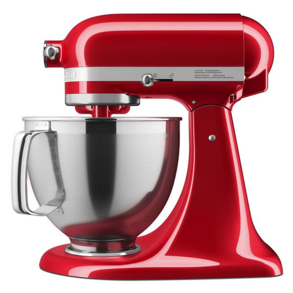 Kitchenaid® Artisan® Series Tilt-Head Stand Mixer with Premium Accessory Pack KSM195PSCA