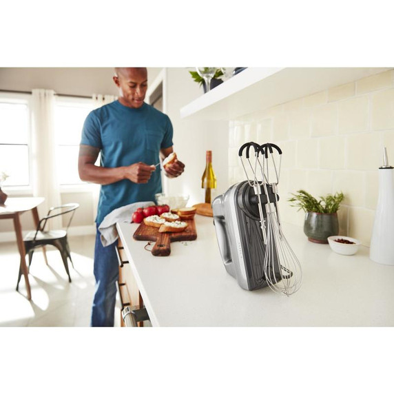 Kitchenaid® 6 Speed Hand Mixer with Flex Edge Beaters KHM6118CU