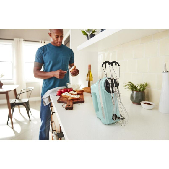 Kitchenaid® 6 Speed Hand Mixer with Flex Edge Beaters KHM6118IC