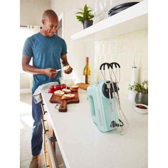 Kitchenaid® 6 Speed Hand Mixer with Flex Edge Beaters KHM6118IC