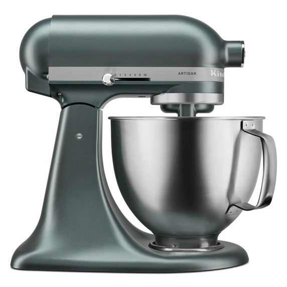 KitchenAid 5 Quart Tilt- Head Stand Mixer With Brushed Stainless Steel Bowl KSM192XDJP
