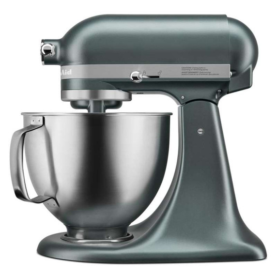 KitchenAid 5 Quart Tilt- Head Stand Mixer With Brushed Stainless Steel Bowl KSM192XDJP