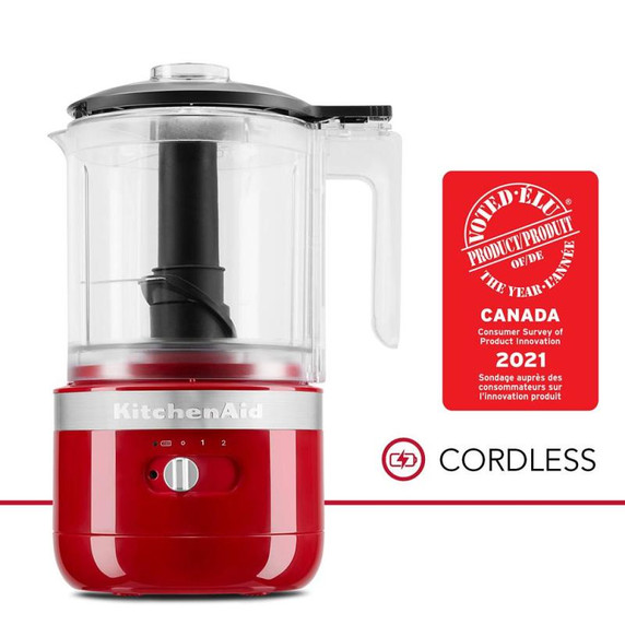 Kitchenaid® 5 Cup Cordless Food Chopper KFCB519ER Kitchenaid® 5 Cup Cordless Food Chopper KFCB519ER