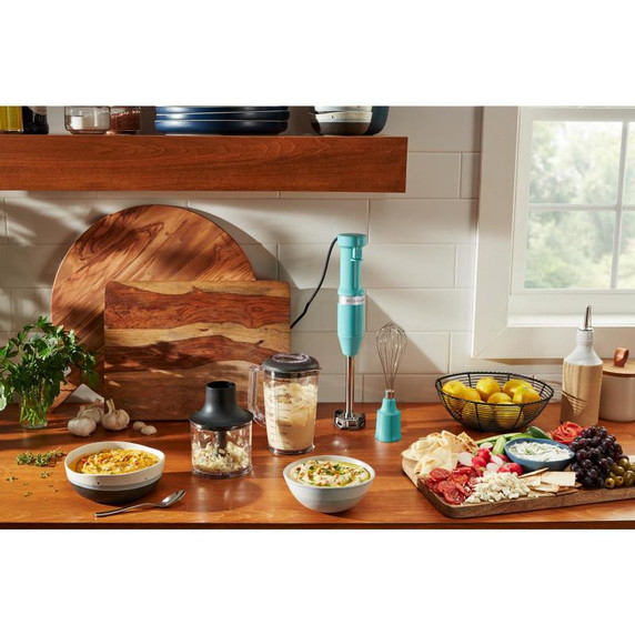Kitchenaid® Variable Speed Corded Hand Blender with Accessories KHBV83AQ