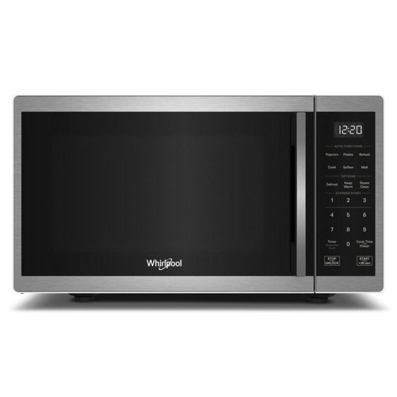 Whirlpool® 0.9 cu. ft. Stainless Steel Countertop Microwave With Steam Clean - 900 watt WMCS3019RS