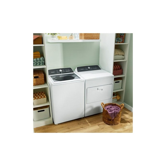 Whirlpool® 5.3 Cu. Ft. I.E.C. Top Load Impeller Washer with Built-in Faucet WTW5020SW