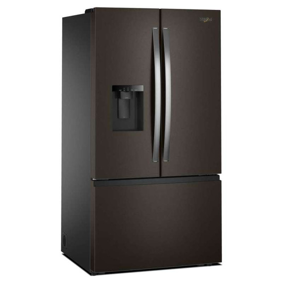 Whirlpool® 36-Inch French Door Refrigerator with In-Door Water and Ice Maker - 30 cu. ft. WRFF3536SV