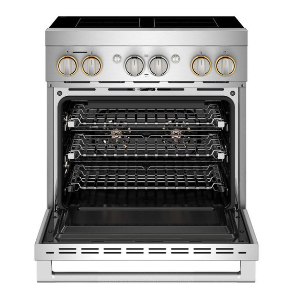 Jennair® RISE™ 30" Induction Professional-Style Range JPIFC730RL