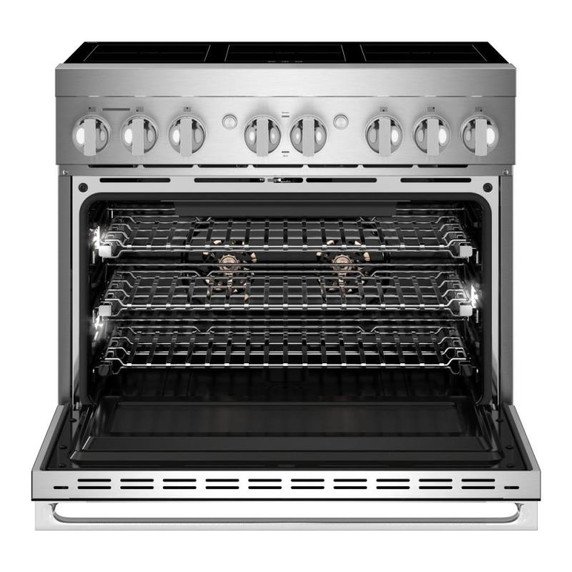 Jennair® NOIR™ 36" Induction Professional-Style Range JPIFC736RM