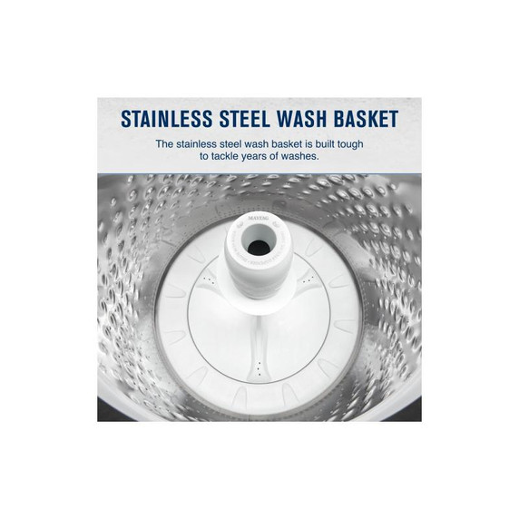 Maytag® Top Load Washer with Deep Fill - 4.4 cu. ft. MVW4005SW Maytag® Top Load Washer with Deep Fill - 4.4 cu. ft. MVW4005SW