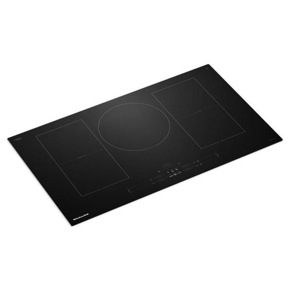 Kitchenaid® 36" Temp Cook™ Induction Cooktop with 5 Cooking Zones KCIT736SBL