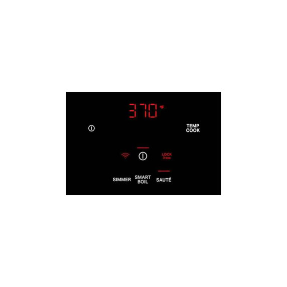 Kitchenaid® 30" Temp Cook™ Induction Cooktop with 5 Cooking Zones KCIT730SBL