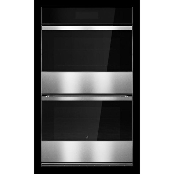 Jennair® NOIR™ Double Wall Oven with MultiMode® True Convection with Smooth Glide Flat-Tine Racks JOEDC530RM