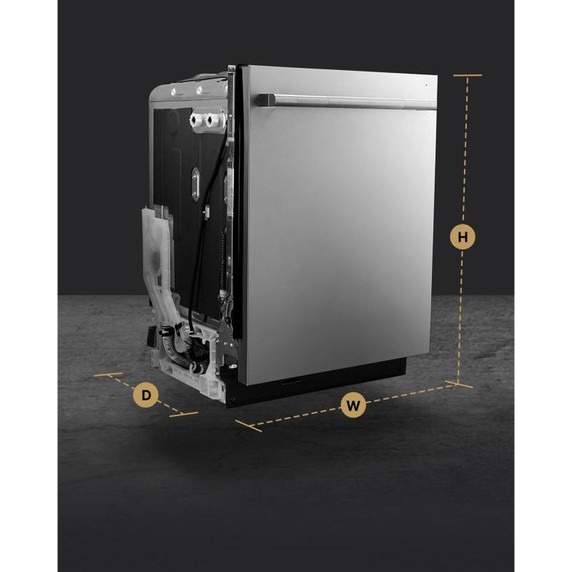 Jennair® RISE™ 24" Built-In Dishwasher with Precise Fit 3rd Rack for Cutlery with Plasma Coating, 39 dBA JDTS3924SL