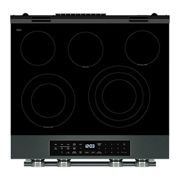 Kitchenaid® 5.3 Cu. Ft. Slide-in Electric Range with Two Even-Heat™ Hyper Elements and Convection Cooking Modes YKSES530SJP