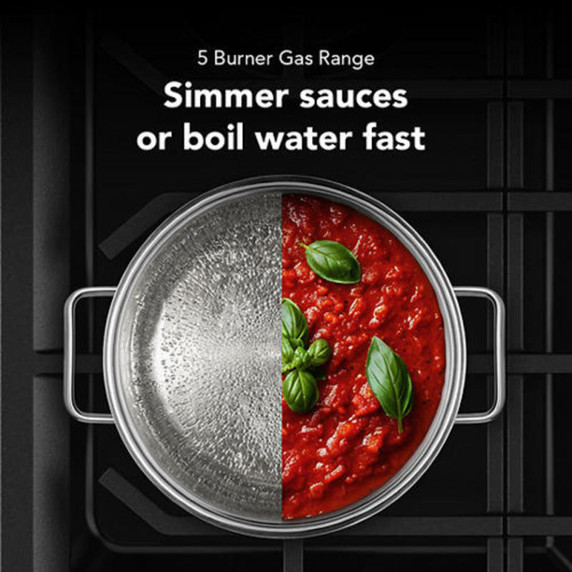 Kitchenaid® 5.0 Cu. Ft. Smart Slide-in Gas Range with Convection Cooking Modes KSGS330SPS