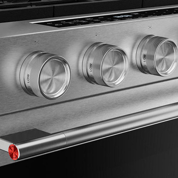 Kitchenaid® 5.0 Cu. Ft. Smart Slide-in Gas Range with Convection Cooking Modes KSGS330SPS