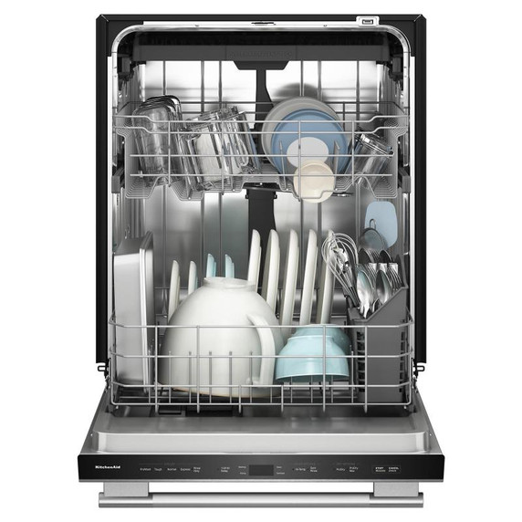 Kitchenaid® Third Level Utensil Rack Dishwasher with 30+ Total Wash Jets in PrintShield™ Finish, 47 dBA KDTS224SPS