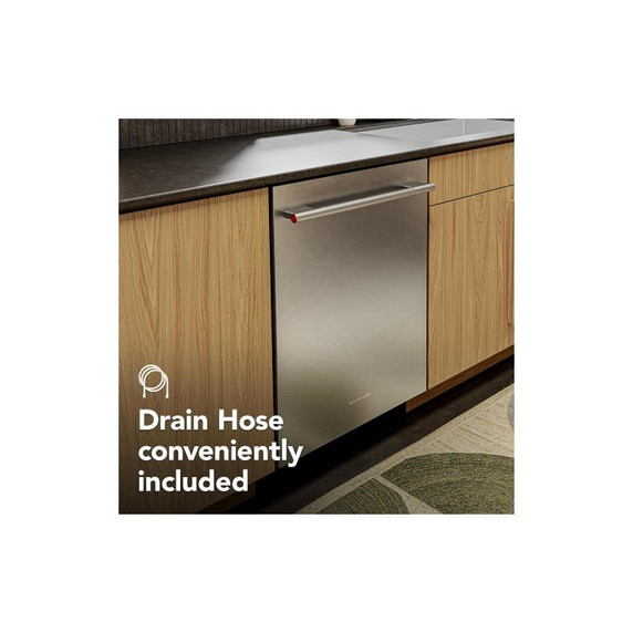 Kitchenaid® 360° Max Jets™ Third Rack Dishwasher with Advanced ProDry™ System and Ultra-bright LED Lighting, 44 dBA KDTS724SBE