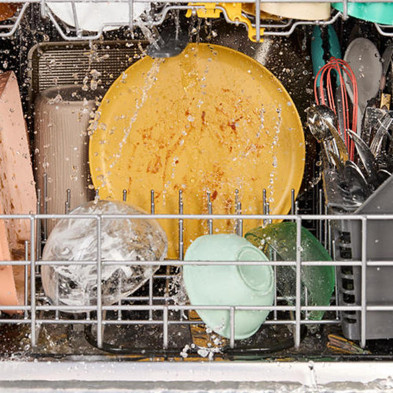 Whirlpool® 24-Inch Dishwasher with Total Coverage Wash Action and Auto Open Air Dry in Fingerprint Resistant Stainless Steel WDTS8024SZ