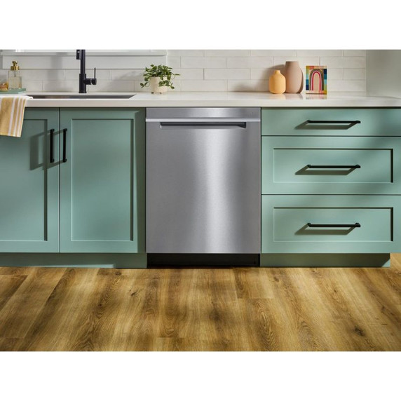 Whirlpool® 24-Inch Dishwasher with Total Coverage Wash Action and Auto Open Air Dry in Fingerprint Resistant Stainless Steel WDPS8024SZ