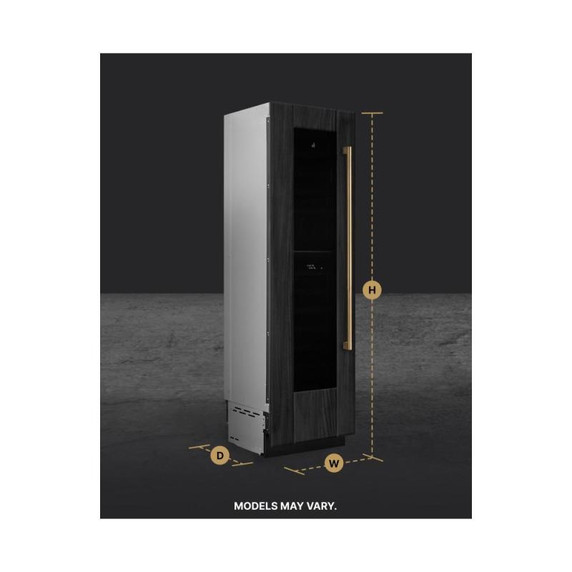 Jennair® 24"Panel-Ready Built-In Wine Column Refrigerator, Left Swing JBWFNL24RX