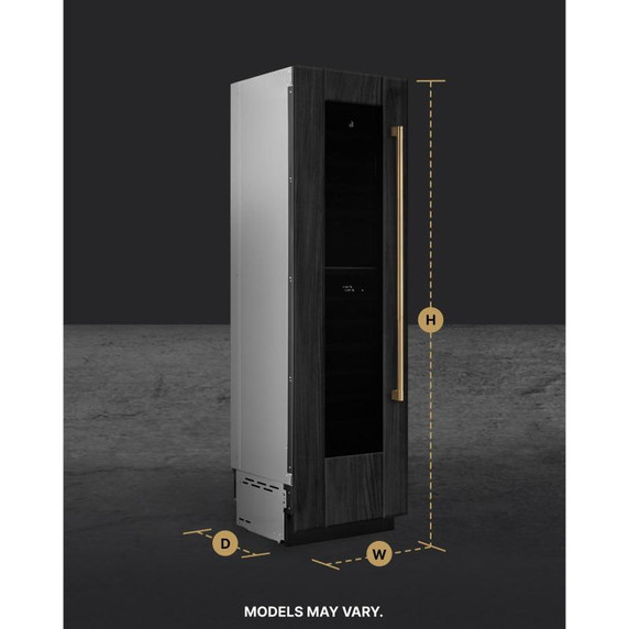 Jennair® 24"Panel-Ready Built-In Wine Column Refrigerator, Left Swing JBWFNL24RX