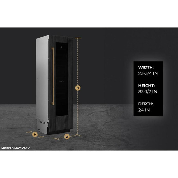 Jennair® 24"Panel-Ready Built-In Wine Column Refrigerator, Right Swing JBWFNR24RX
