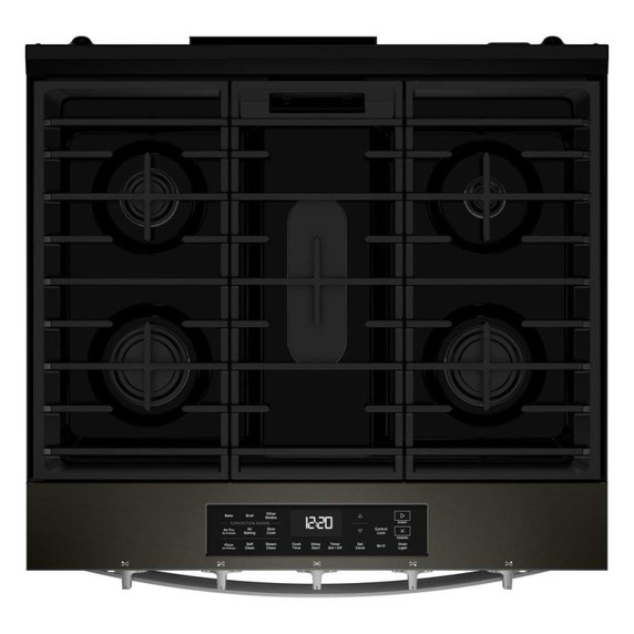 Whirlpool® 30-inch Gas Range with Air Cooking Technology WSGS5030SV