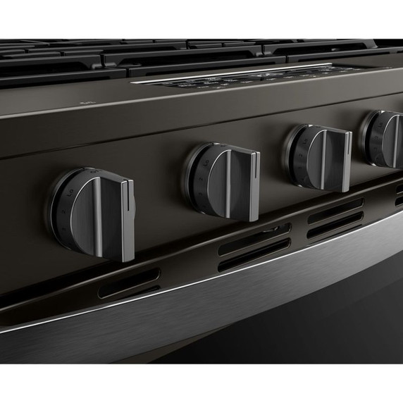 Whirlpool® 30-inch Gas Smart Range with Fan Convection Air Cooking Technology WSGS5030SV