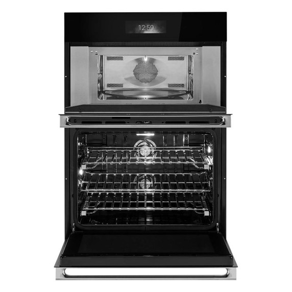 Jennair® NOIR™ Microwave Combination Wall Oven with V2™ Vertical Dual-Fan True Convection with Advanced Temperature Precision JOECC730RM