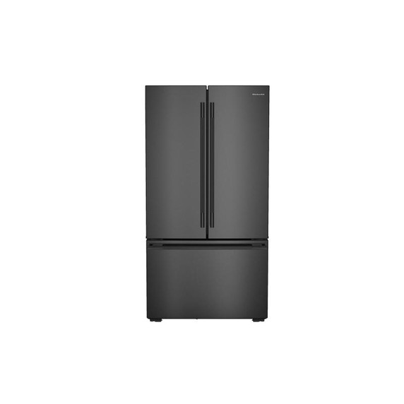 Kitchenaid® 24 cu. ft. 36-Inch Width Counter-Depth French Door Refrigerator with Interior Dispense KRFC236SBE Kitchenaid® 24 cu. ft. 36-Inch Width Counter-Depth French Door Refrigerator with Interior Dispense KRFC236SBE