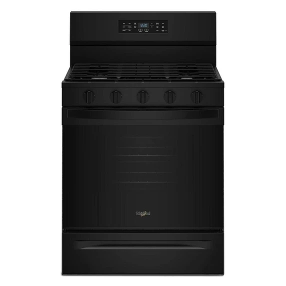 Whirlpool® 30-inch Gas Range with Air Cooking Technology WFGS5730SB